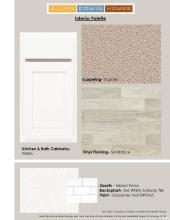 Interior finishes to be used.