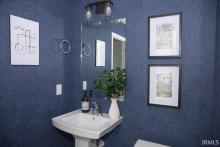 Stock photo- powder room