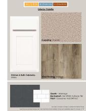 Interior finishes to be used.