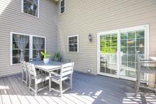 Outdoor dining ~ composite deck