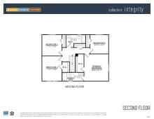 Standard floor plan layout.