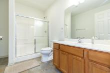 Convenient Full Lower Level Bathroom