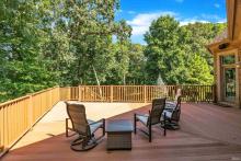 Deck off of the Kitchen