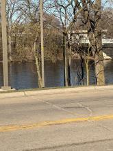 1 block from the walking trails