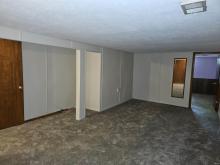 finished basement rec room