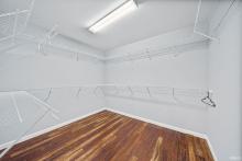 Basement walk in closet