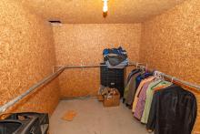 Cedar Closet in Lower Level