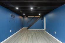 Lower level rec room