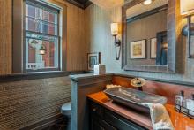 Half Bath off of Den