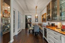 Breakfast Nook with Beverage and Bar aplliances