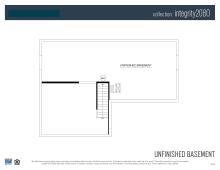 Standard floor plan layout.
