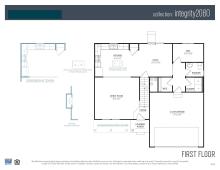 Standard floor plan layout.