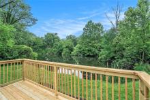 Juday Creek from deck