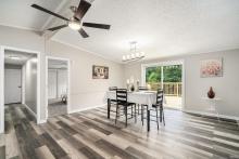 Dining Area with Patio Doors