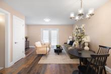 Living Room with dining area