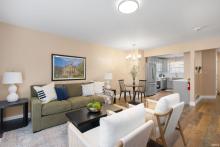 Living Room with kitchen