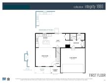 Standard floor plan layout.