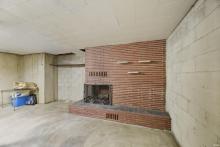 Basement Fireplace
