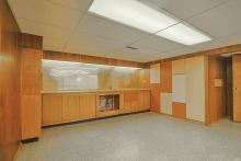 Finished basement built-ins