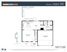 Standard floor plan layout.