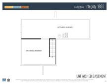 Standard floor plan layout.