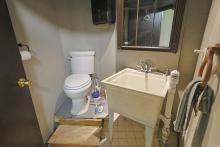 1/2 Bath in Basement