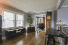 Beautiful refinished hard wood floors