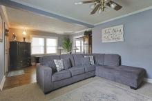 Large living room space