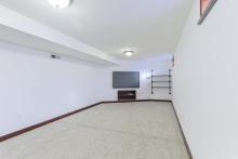 Partially finished basement