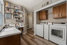 Main level laundry room