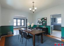 Digitally Staged Dining Room
