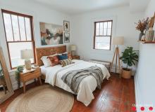 Digitally Staged Bedroom