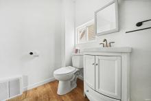 upstairs half bath