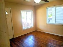 Living room w/front door