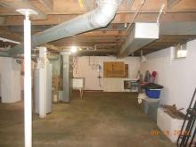 basement toward front