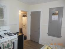 kitchen toward back door