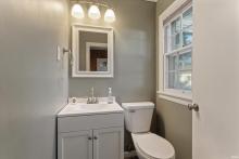 1st floor half bath