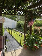 Back Patio Access Ramp
