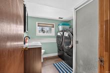 LL full bath and laundry