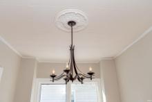 Detail of chandelier