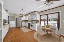 Virtually Staged Kitchen