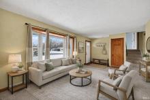 Virtually Staged Living Room