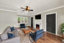 Virtually Staged Living Room